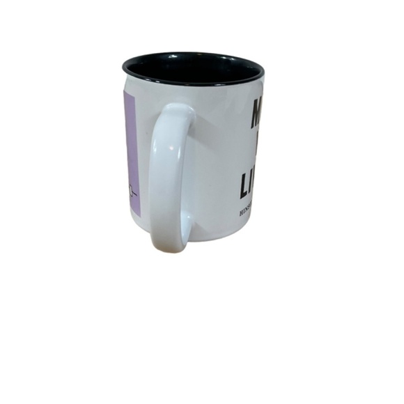 Man v. Liver Mug by Hinson & Friedrich -Humorous Ceramic Coffee Cup 12 ounce - Picture 5 of 8